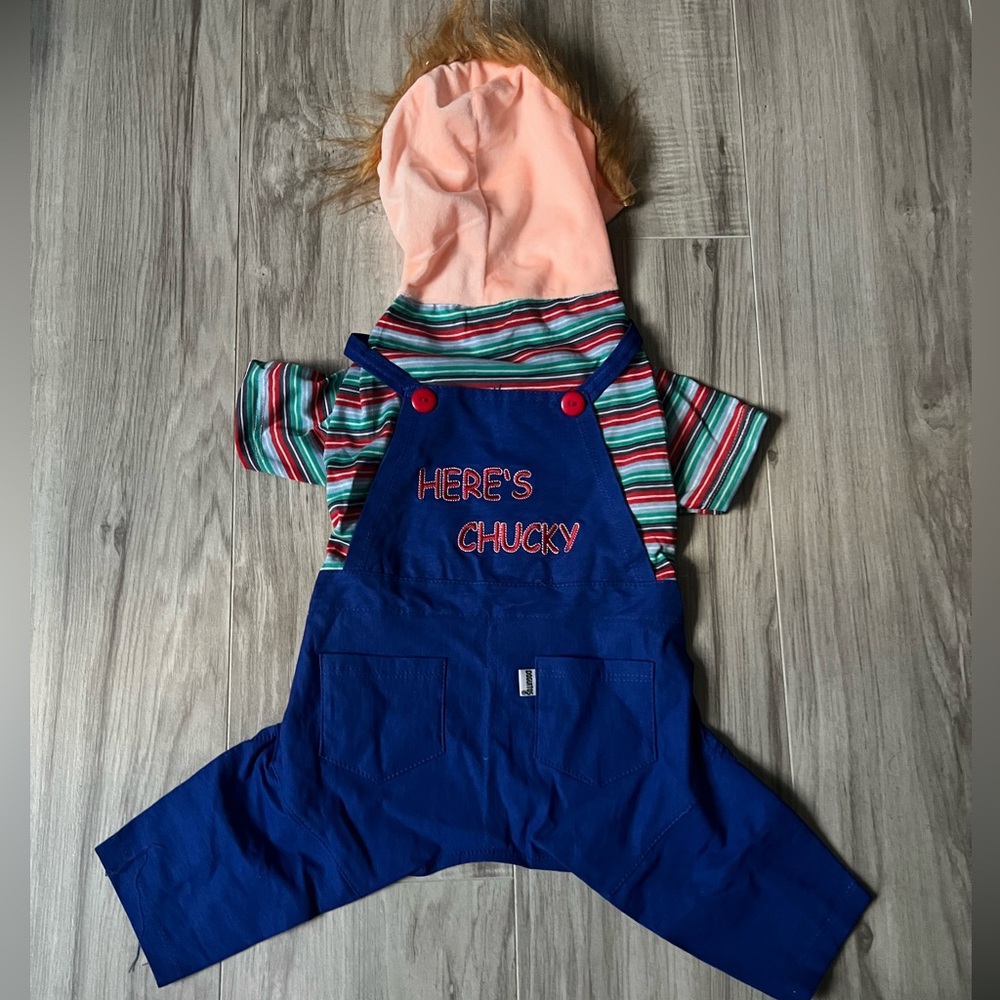 Scary Chucky Costume for Dogs